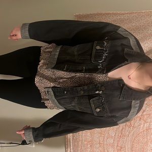 Black Jean Jacket (Shein)
